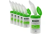 6x Moki Screen Wet Wipes Clean Bottle 50 Pack | TV/Monitor/Tablet/Phone LCD/LED