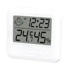 Thermometer Wall Mount Desk Humidity Temperature Meter Gauge Accuracy