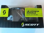 SCOTT GOGGLES Jr Hookup Goggles Kids Anti-Fog ADJUSTABLE STRAP FLEX'S BLACK