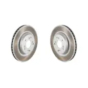 [Front] Coated Disc Brake Rotors Pair For 2012-2016 Honda CR-V FWD (for: Honda)