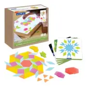 Kaplan Early Learning Translucent Tangram Tiles - 250 Pieces