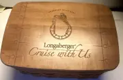 Longaberger RARE 2007 Cruise With Us Award Basket Set-NEW-SHIPS FREE!!!