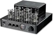 Nobsound MS-10D MKII Hybird Tube Amplifier with Bluetooth/USB/Headphones for HiFi (Black)