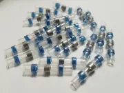 100 pcs SOLDER AND SEAL HEAT SHRINK BUTT CONNECTORS WIRE SPLICE 16-14 GAUGE