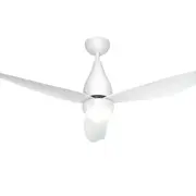Ceiling Fan DC Motor LED Light Remote Control Ceiling Fans 52'' White