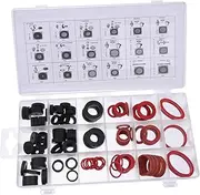 SOLUSTRE 141pcs Gasket Assortment Set Heat Resistant Rubber Sealing Rings for Plumbing and Repair and Washers for Home Maintenance