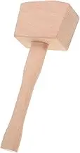 TEMPNAP Small Wooden Mallet Hammer Versatile Woodworking Tool for Carpentry Compact Design for Comfortable Use Sturdy Wooden Construction for DIY Projects Professionals