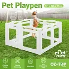 Dog Pet Cat Kennel Cage PlayPen Whelping Box Enclosure Crate Safety Fence