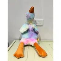 在飛比找蝦皮購物優惠-[全新] 彩色鵝娃娃 鵝玩偶 娃娃 玩偶 絨毛玩具