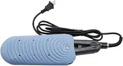 Heat Resistant Silicone Mat Pouch for Hair Styling Tools, Curling & Flat Irons Non-Slip Travel Cover, Small Portable Straightener Pad for Curler Wands Storage, Hot Waver, S (Blue)