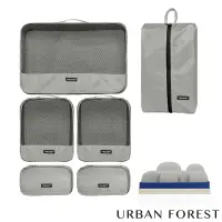 在飛比找momo購物網優惠-【URBAN FOREST 都市之森】樹-旅行收納袋6件組(