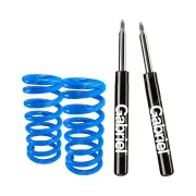 Front Gabriel Ultra Cartridge Shocks + Lovells Springs for Holden Apollo JK JL