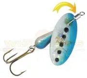Panther Martin Inline Swivel Lure - 1/16oz - Silver/Blue - 2-PMISH-SBH