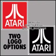 Fridge Fun Refrigerator Magnet ATARI LOGO A Arcade Retro Video Games Gaming 80s