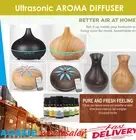 Aroma Aromatherapy Diffuser LED Essential Oil Ultrasonic Air Humidifier Purifie