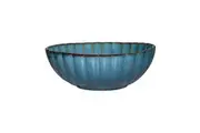 Casa Domani Solare Round Stoneware Serving Bowl 22x8cm - Azure