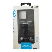 Q4. Speck ImpactHero Grip Case for Motorola Moto G Stylus 5G (2023) - Black/Gray