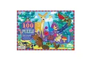 100pc eeBoo Jigsaw Puzzle Life on Earth 45x68cm Kids Educational Game 5+