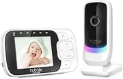 [Binatone] Hubble Nursery 2.8 inch View Glow Video Baby Monitor, White