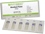 Endodontic Absorbent Points – Color-Coded – .04 Taper By Roydent