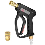 YAMATIC Short Pressure Washer Gun with Swivel, 5000 PSI Power Washer Wand Stu...