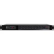 SHOW PAX60 Rms 60W Class D PA Amplifier 4Ohm or 100V Output Mp3 Bt FM