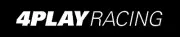4PLAY RACING 4th/Top Center Monitor Mount BLACK for Bolt On Monitor Mounts
