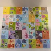 Coles Pokemon Builders Complete Full Set Of 35, 2024 Collectable Card Figures
