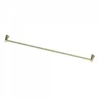 New Single Towel Rail Holder Brushed Brass Greens Tapware Reflect 21313BB