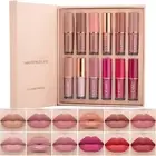12Pcs Lip Gloss Make-Up Set, Matte Liquid Lipstick Lip Tint Stain Waterproof ...