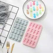 16 Cavity 3D Pineapple Silicone Mold for Baking Chocolate Mousse Cake Decorating
