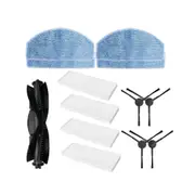 For 3 Robot Vacuum Cleaner Replacement Spare Parts Accessories Main Side Brush Hepa Filter Mop Pad