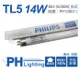 【PHILIPS飛利浦】TL5 14W / 865 白光 T5三波長日光燈管 陸製(箱) (0.2折)