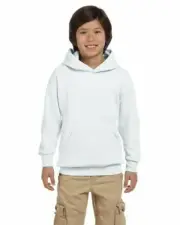Hanes Youth EcoSmart® 50/50 Pullover Hood Sweatshirt Hoodie XS-XL P473