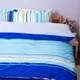 床包 / 雙人特大【繽紛特調藍】100%純棉 雙人特大床包含二件枕套