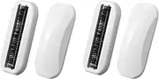 2-Pack Handheld Crumb Sweeper, Ergonomic Rolling Brush for Table, Sofa, Floor, and Bed Cleaning, Multifunctional Abs Material, 7.87 X 3.26 X 3.54 Inches, Portable Crumb Collector