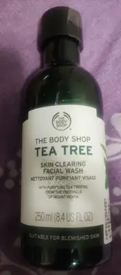 在飛比找Yahoo!奇摩拍賣優惠-The Body Shop 茶樹淨膚深層潔面凝膠 洗面乳 洗