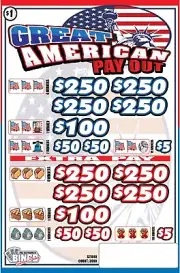 NEW pull tickets **SPECIAL PRICING** GREAT AMERICAN PAYOUT - Instant Tabs