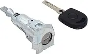 Szwaldaper AL201 107837167FC 5K0959753E 5K0837167A Front Left Driver Side Door Lock Barrel, for Golf, VI MK6 2008-2014 Car Ignition Switch Lock