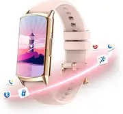 MiracDan Men's Smartwatch, Fitness Watch with Phone Function, 1.58 Inch HD Smart Watch, 120 Sports Modes, SpO2/Sports Tracker/Heart Rate for iOS/Android