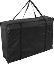 Foldable Wheelchair Storage Bag 110x74x28 cm Oxford Cloth Rollator Travel Bag with Shoulder Strap Portable Wheelchair Carrier Stroller Travel Bag Chair Transportation Bag for Car and Airplane, Black
