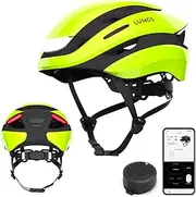 Lumos Ultra Smart Bike Helmet | Customizable Front and Back LED Lights with Turn Signals | Road Bicycle Helmets for Adults: Men, Women