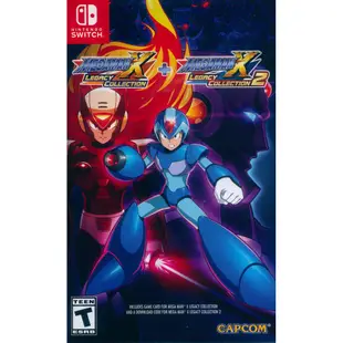 洛克人 X 週年紀念合集 1+2 Megaman X - NS Switch 中英日文美版