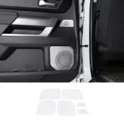 Steel Car Door Speaker Net Cover Tweeter Trim Mesh For Toyota Tun-dra 2022 (for: Toyota)
