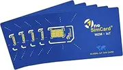 OneSimCard M2M Global IoT SIM Card Starter Kit (5 SIMs) with 500 KB Test Data Included, M2M Service in 160+Countries - Data & SMS, Private APN, VPN & Static IP Addresses Available