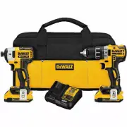 Dewalt DCK283D2R MAX XR 20V Compact Drill and Impact Driver