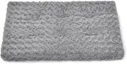 PaWz Pet Bed Dog Beds Bedding Soft Warm Mattress Cushion Pillow Mat Plush Velvet S, Pet Sleeping Mat for Small Dogs, Machine Washable, Dog Crate Bed with All Season Use, Swirl Pattern Dog Mattress Mat