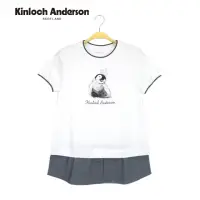 在飛比找momo購物網優惠-【Kinloch Anderson】輕甜印花燙鑽企鵝皇冠字母