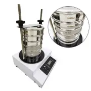 110V 500W 7.9" Electromagnetic Vibration Sifter with 5 Sieve Mesh