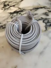 30m/100 ft. Cat 5e Network Cable, Stranded CCA, Color Gray, NEW !!!